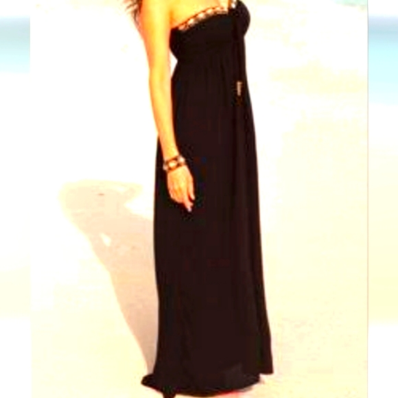 Chiffon Summer Beach Maxi Dress - Picture 1 of 5